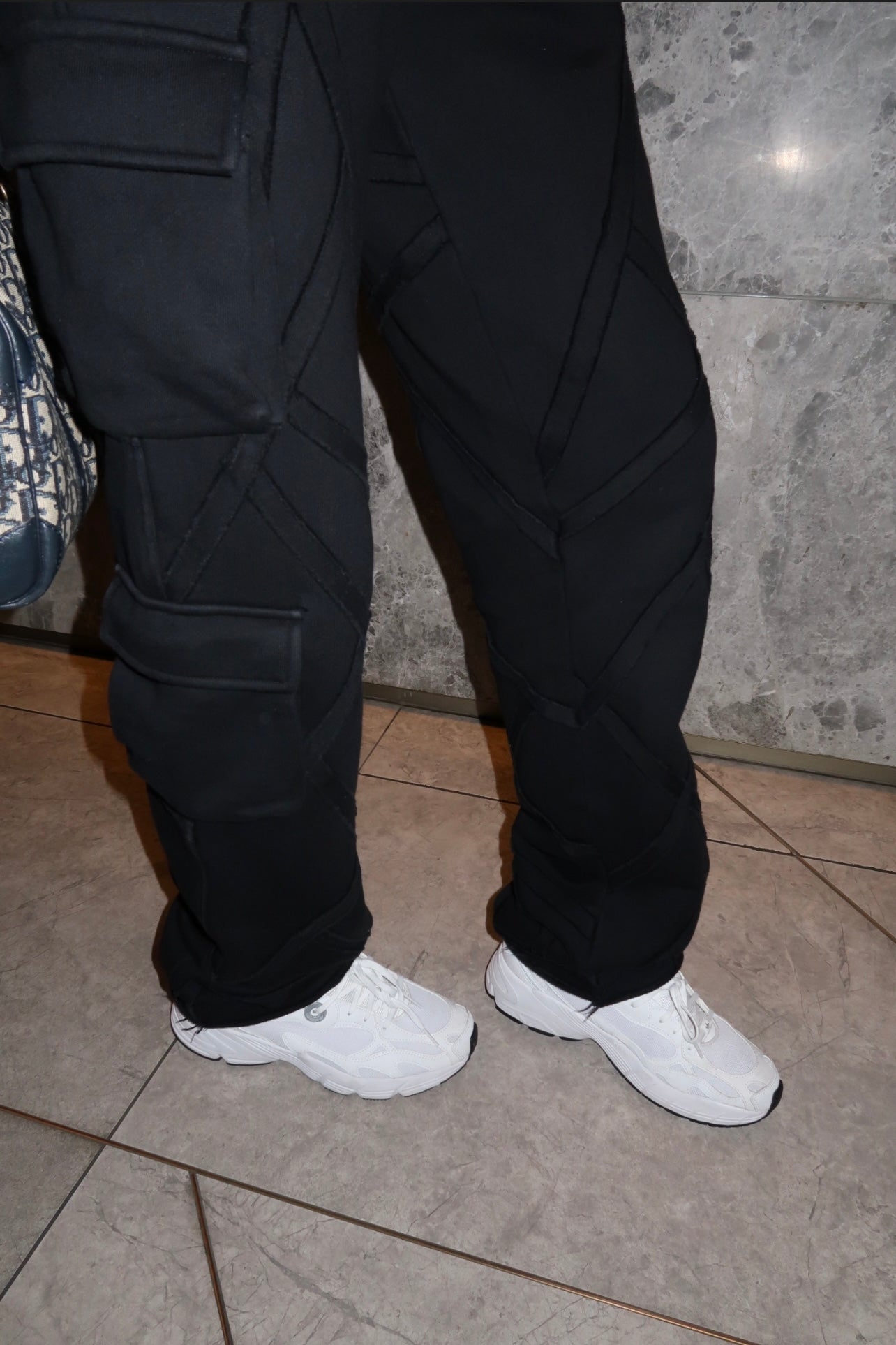 PRE-ORDER: CANT BE US NOIR TRACK PANTS
