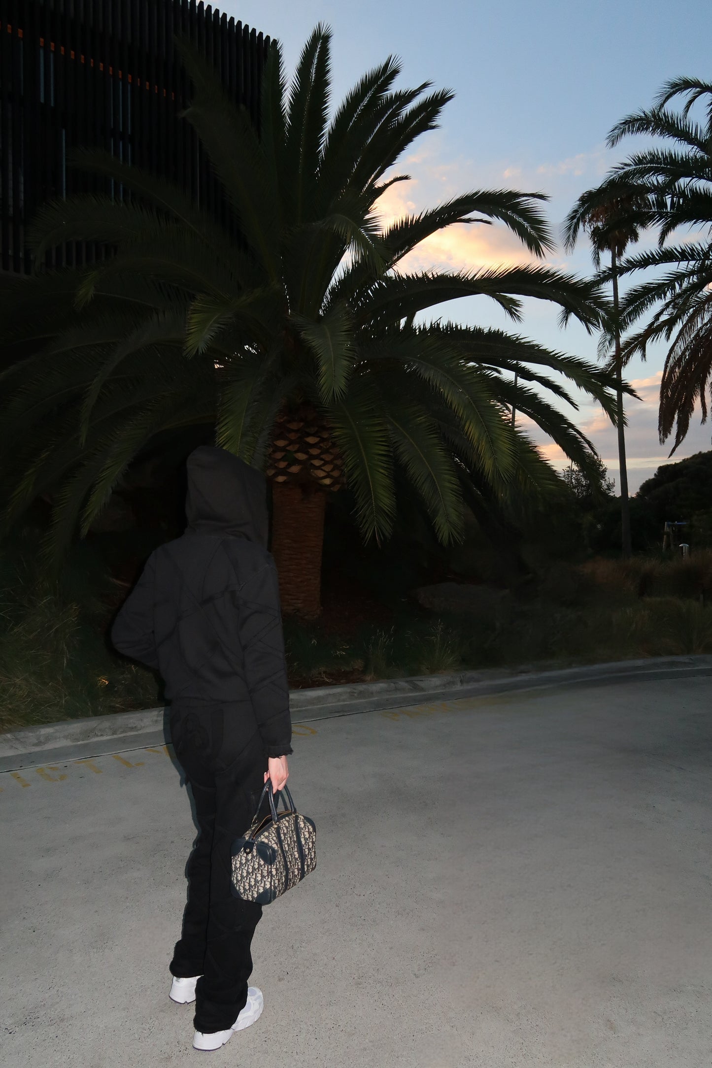 PRE-ORDER: CANT BE US NOIR TRACK PANTS