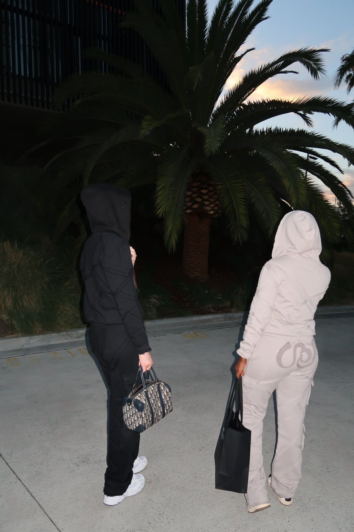 PRE-ORDER: CANT BE US NOIR TRACK PANTS
